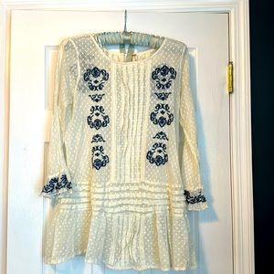 Free People Lace Tunic